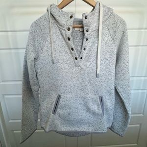 Button up hoodie